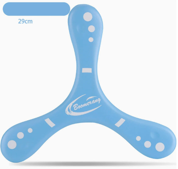 Soft EVA Three-Wing Return Boomerang