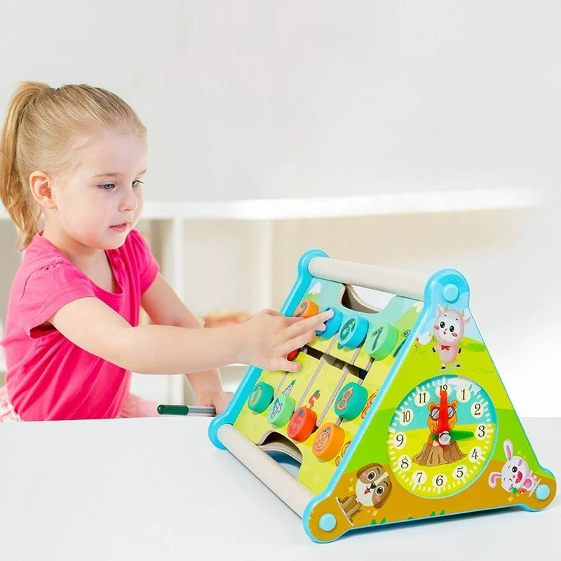 Wooden Multi-Activity Learning Box