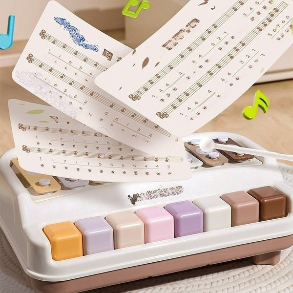 8-Key Dual Play Piano and Xylophone
