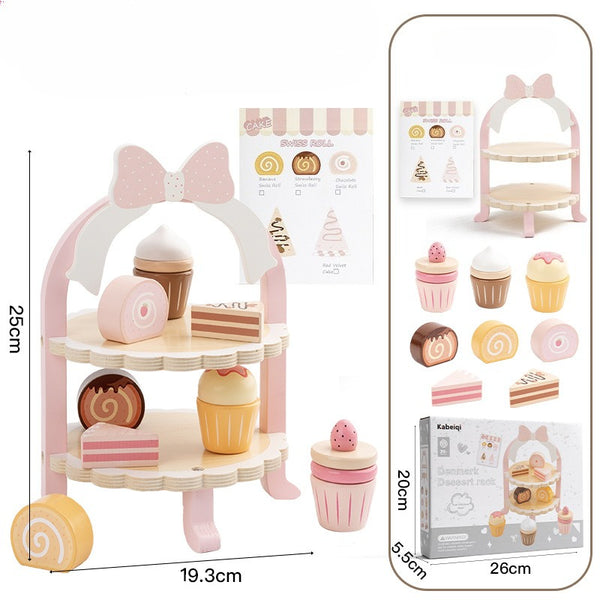The "Petit Patisserie" Wooden Afternoon Tea Stand