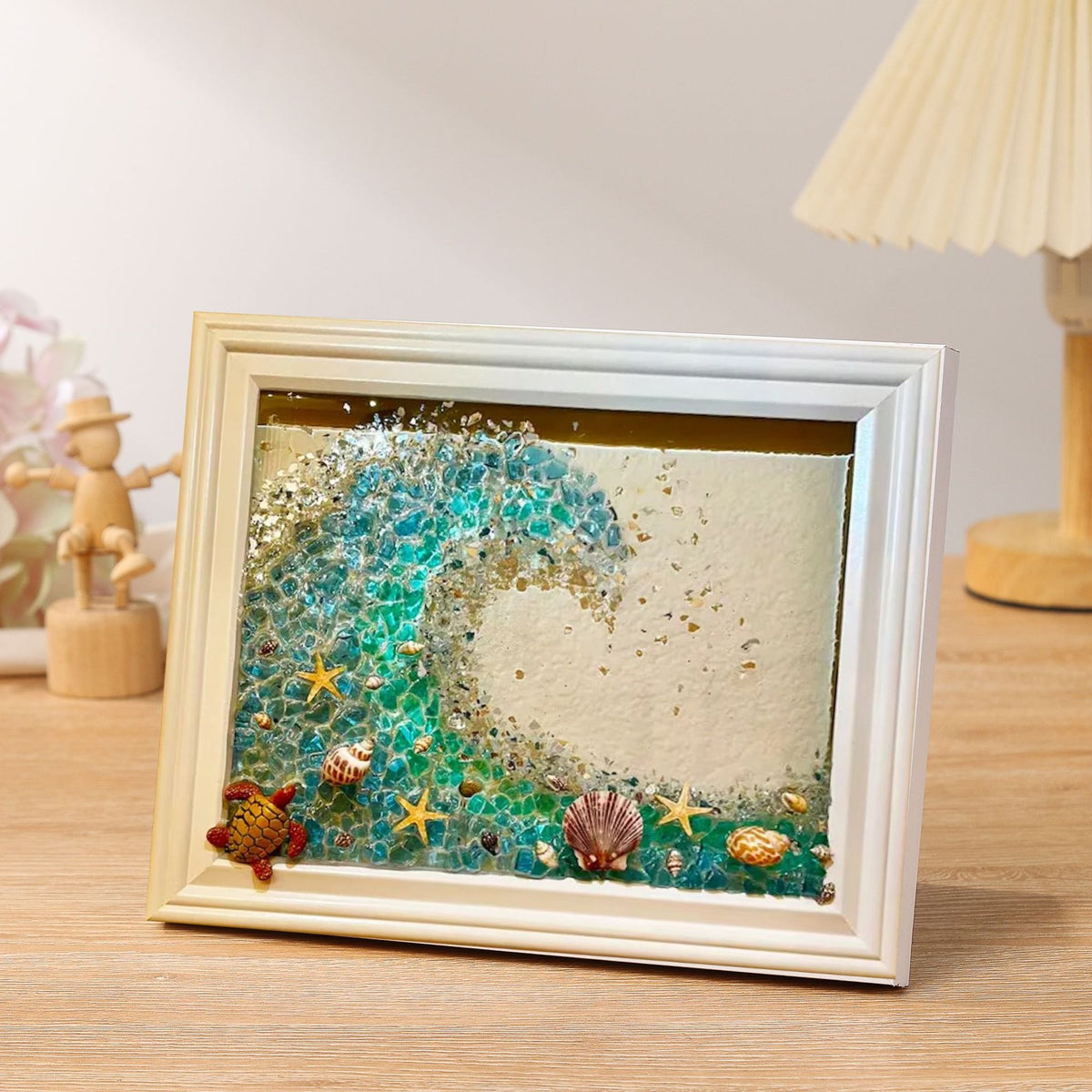 Ocean Wonders DIY Art Kit with Frame