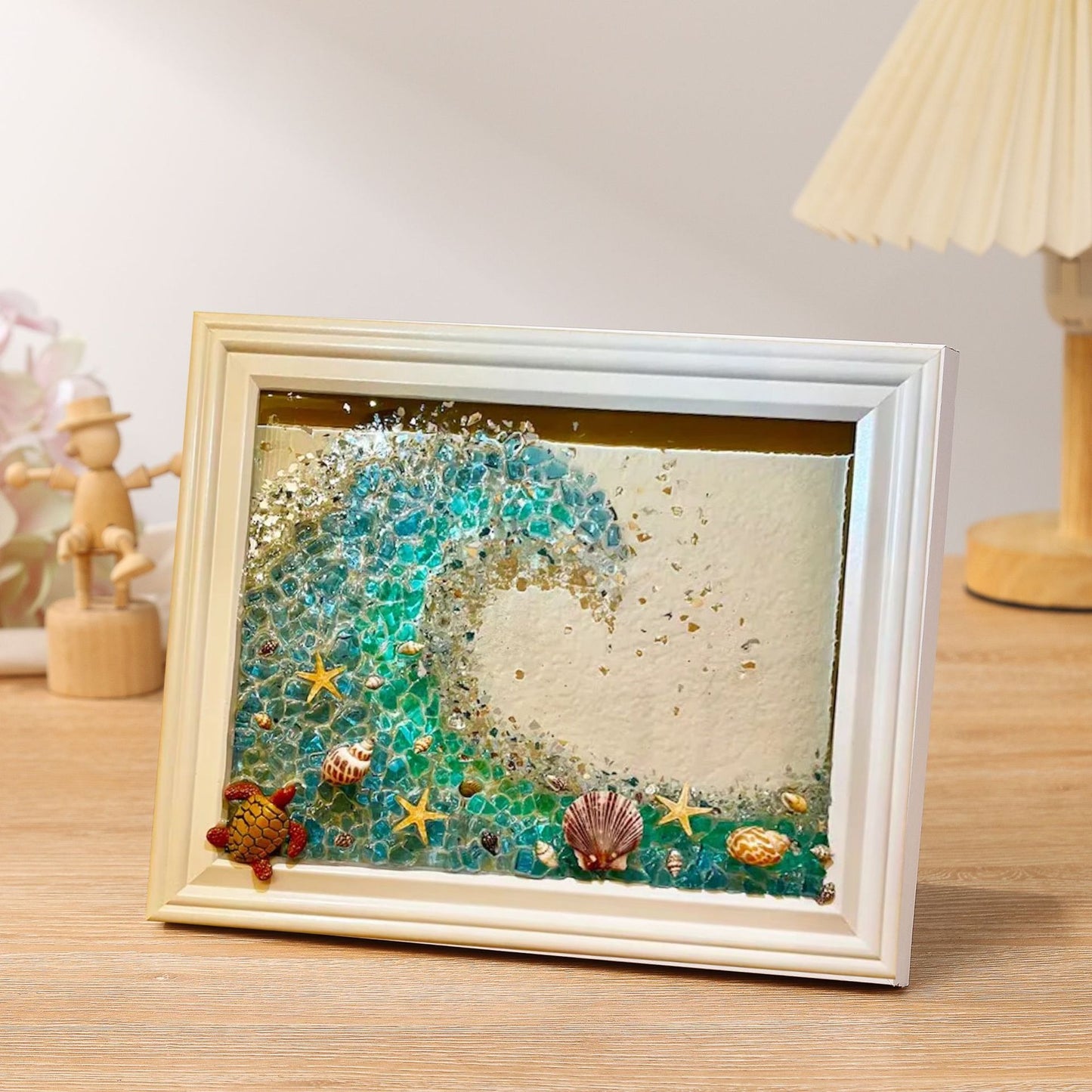 Ocean Wonders DIY Art Kit with Frame