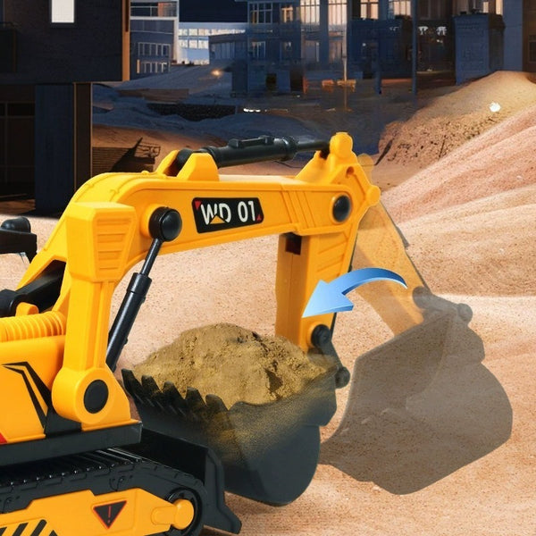 Sound and Light Construction Excavator Toy