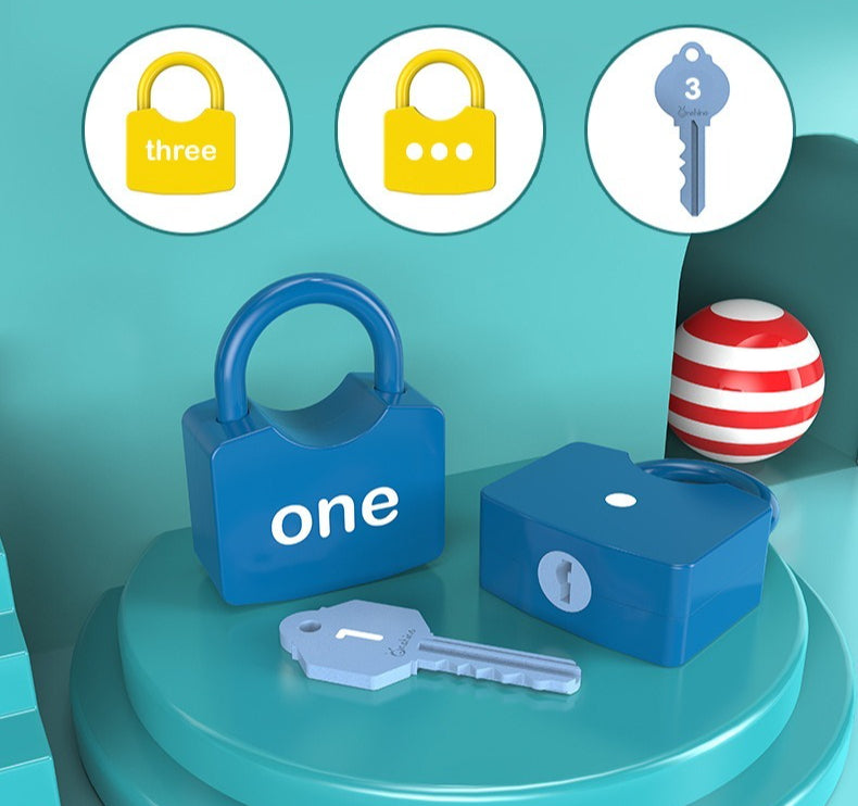 Onshine Number Locks & Keys Learning Set