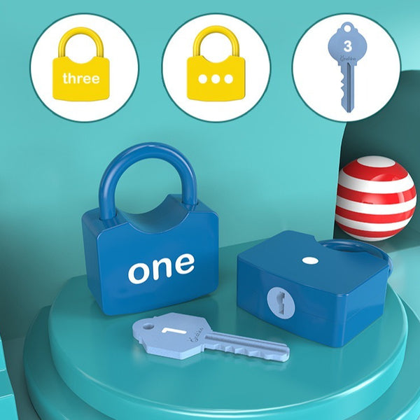 Onshine Number Locks & Keys Learning Set