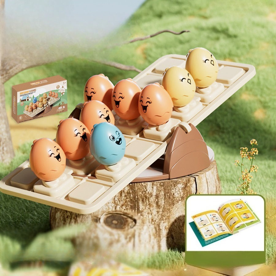 The Clucky Balance Game: Montessori Logic & Maths Challenge