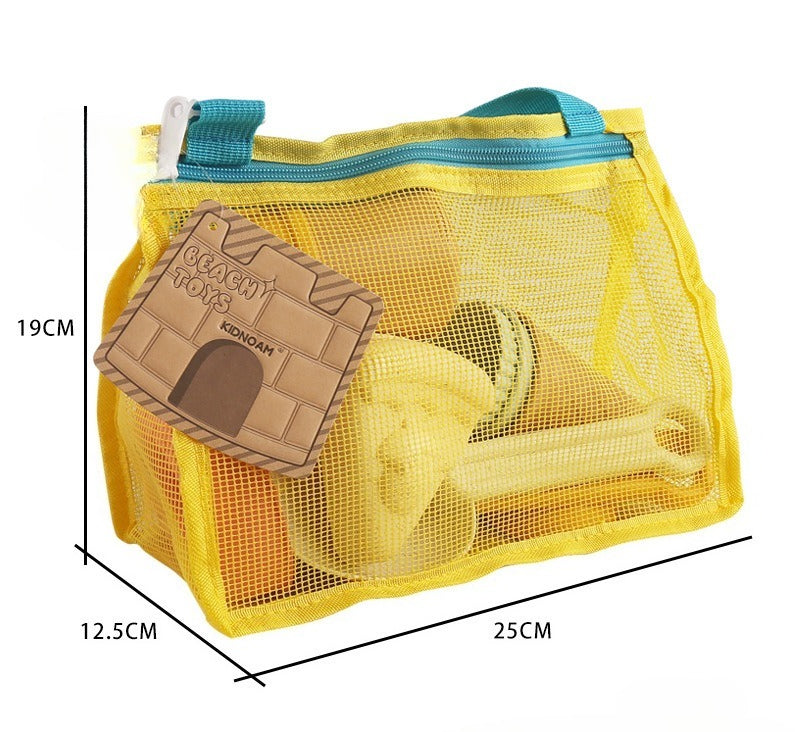 Kids' Wheat Straw Beach Sand Toy Set with Carry Bag