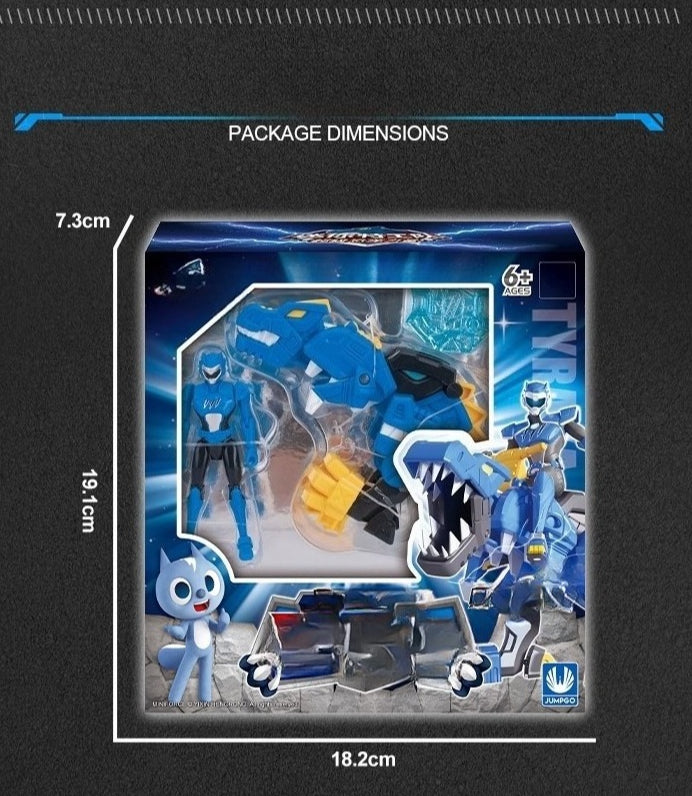 Miniforce Super Dino Power Tiraka Transforming Mecha