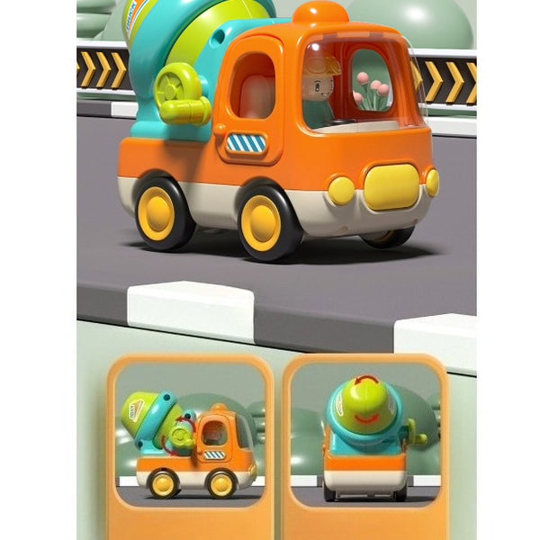 Goodway Cartoon Construction Vehicle with Lights and Sound