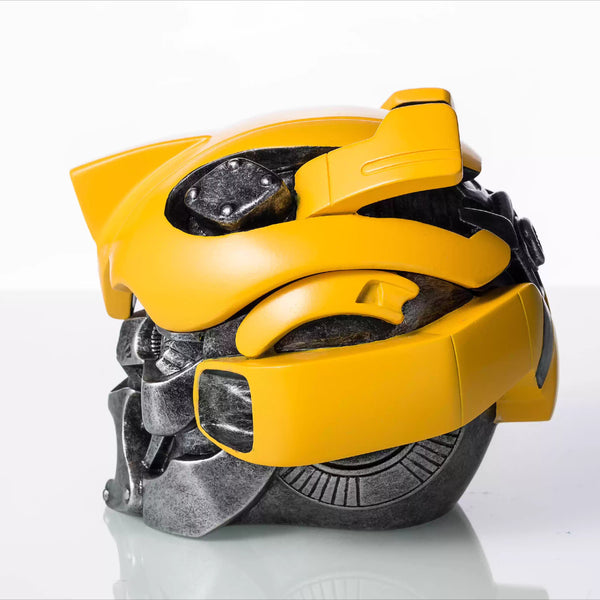 Robot Bumblebee Resin Ashtray with Lid