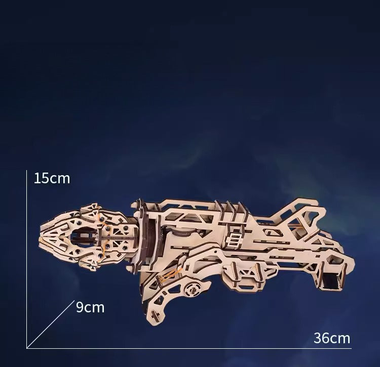 Wearable Mechanical Claw Wooden Model Kit