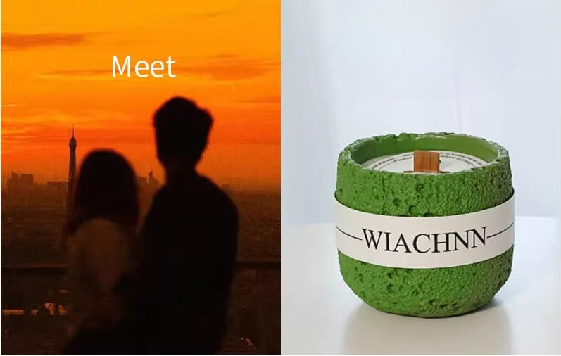 Cream Glass Jar Scented Candle