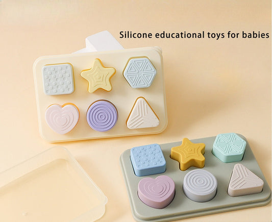 Soft Touch Silicone Shape & Number Puzzle Fantastik Curios