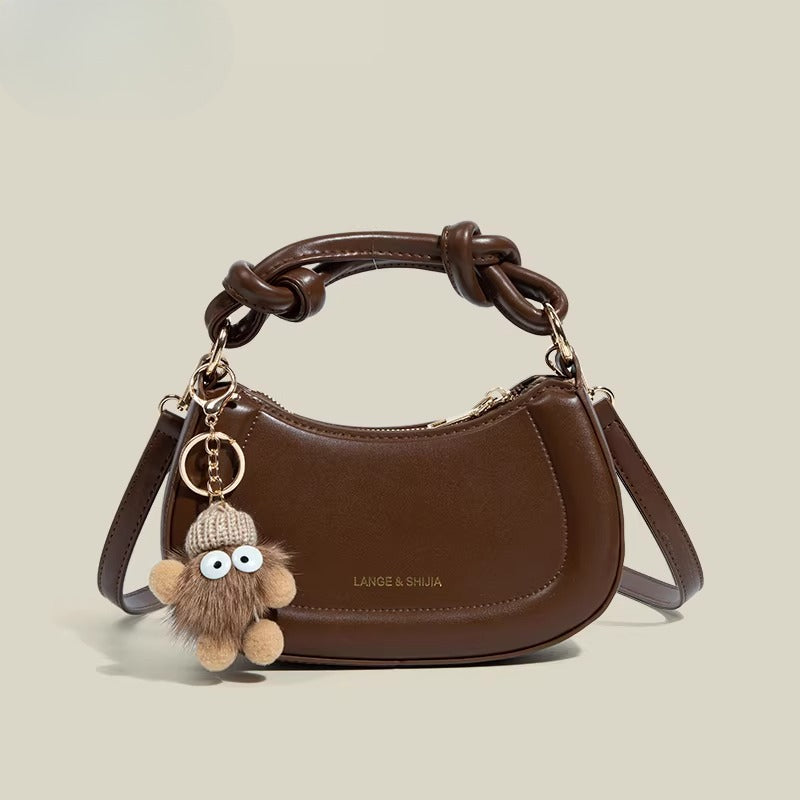 Minimalist Textured Crossbody Bag