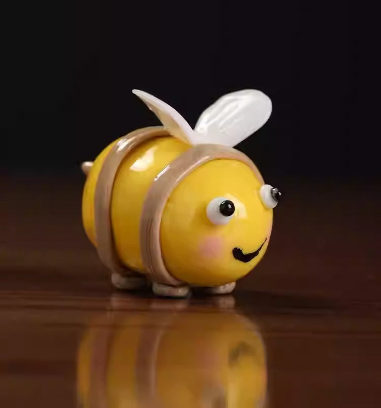 Handmade Ceramic Bee Decorative Ornament