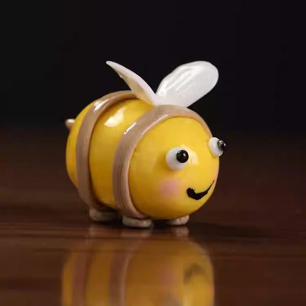 Handmade Ceramic Bee Decorative Ornament