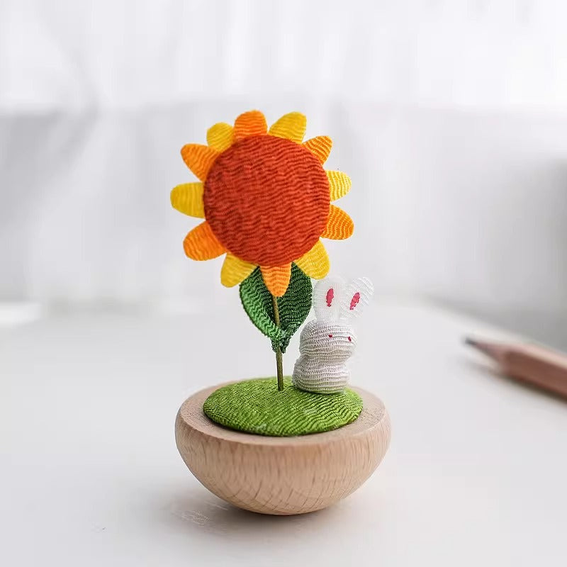 Handcrafted Character Wobbly Desk Ornament