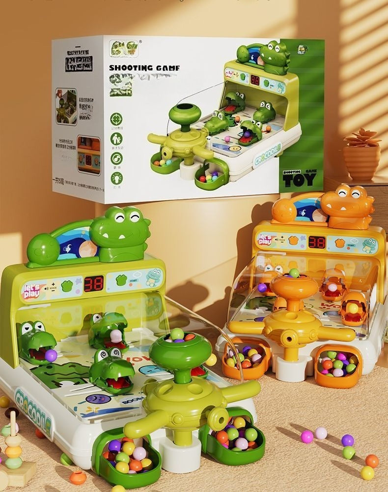 Crocodile Pachinko Tabletop Game with Electronic Scoring