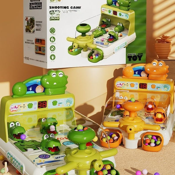 Crocodile Pachinko Tabletop Game with Electronic Scoring