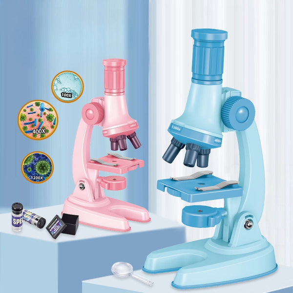 Little Lab Pro: 1200x Junior Microscope Kit Fantastik Curios