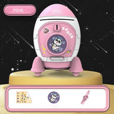 Space Rocket Money Bank & DIY Sticker Set Fantastik Curios