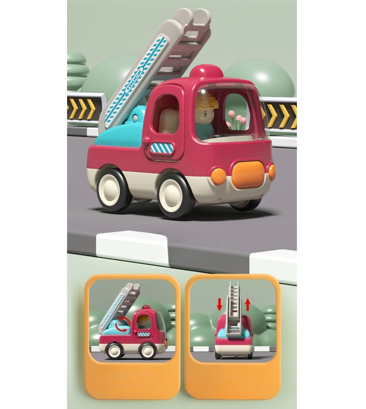 Goodway Cartoon Construction Vehicle with Lights and Sound
