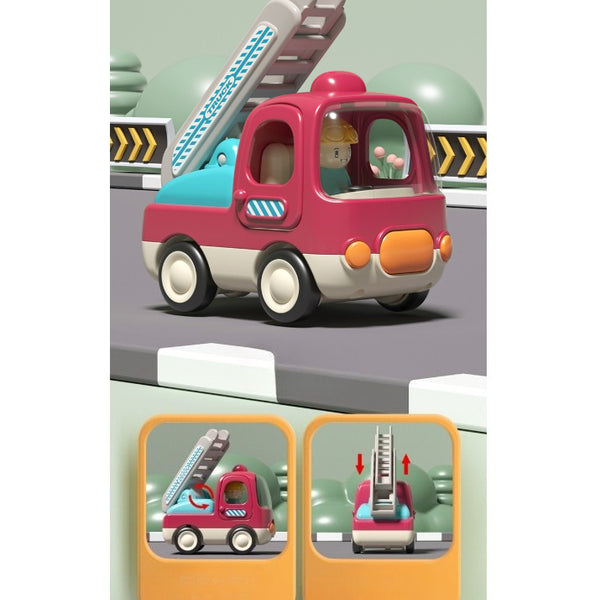 Goodway Cartoon Construction Vehicle with Lights and Sound