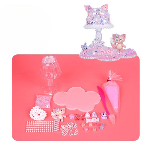 DIY Cream Glue Crystal Lamp Kit