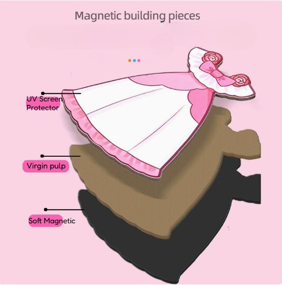 Magnetic Portable Dress-Up Activity Box