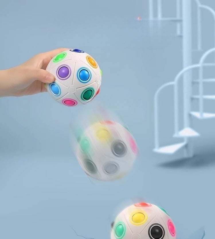 Rainbow Magic Ball Fidget Puzzle