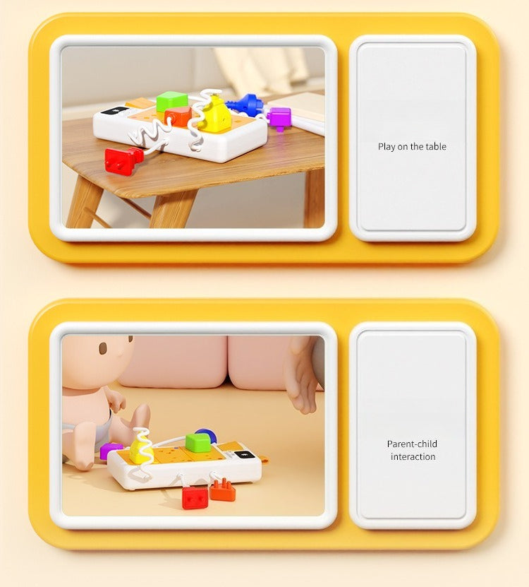 Toddler Busy Board Electrical Safety Plug-in Toy