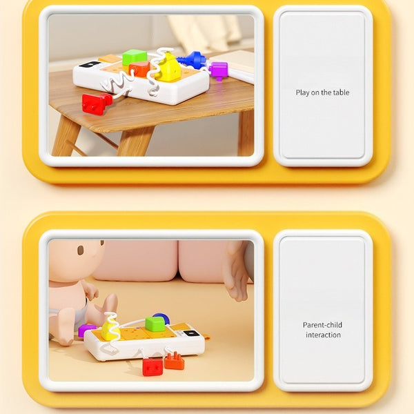 Toddler Busy Board Electrical Safety Plug-in Toy