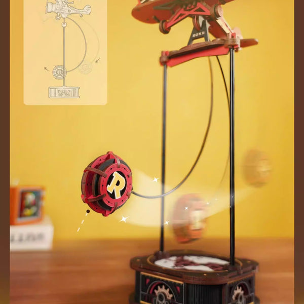 Kinetic Balancing Building Block Ornament