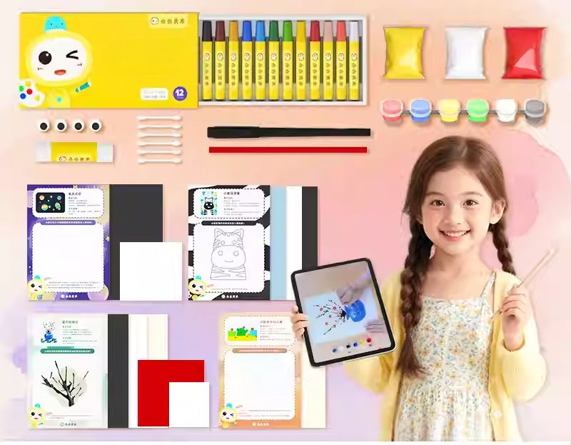 Children's Creative Art and Drawing Set