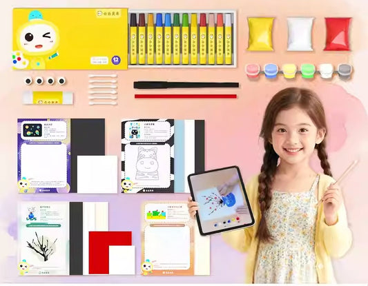 Children's Creative Art and Drawing Set