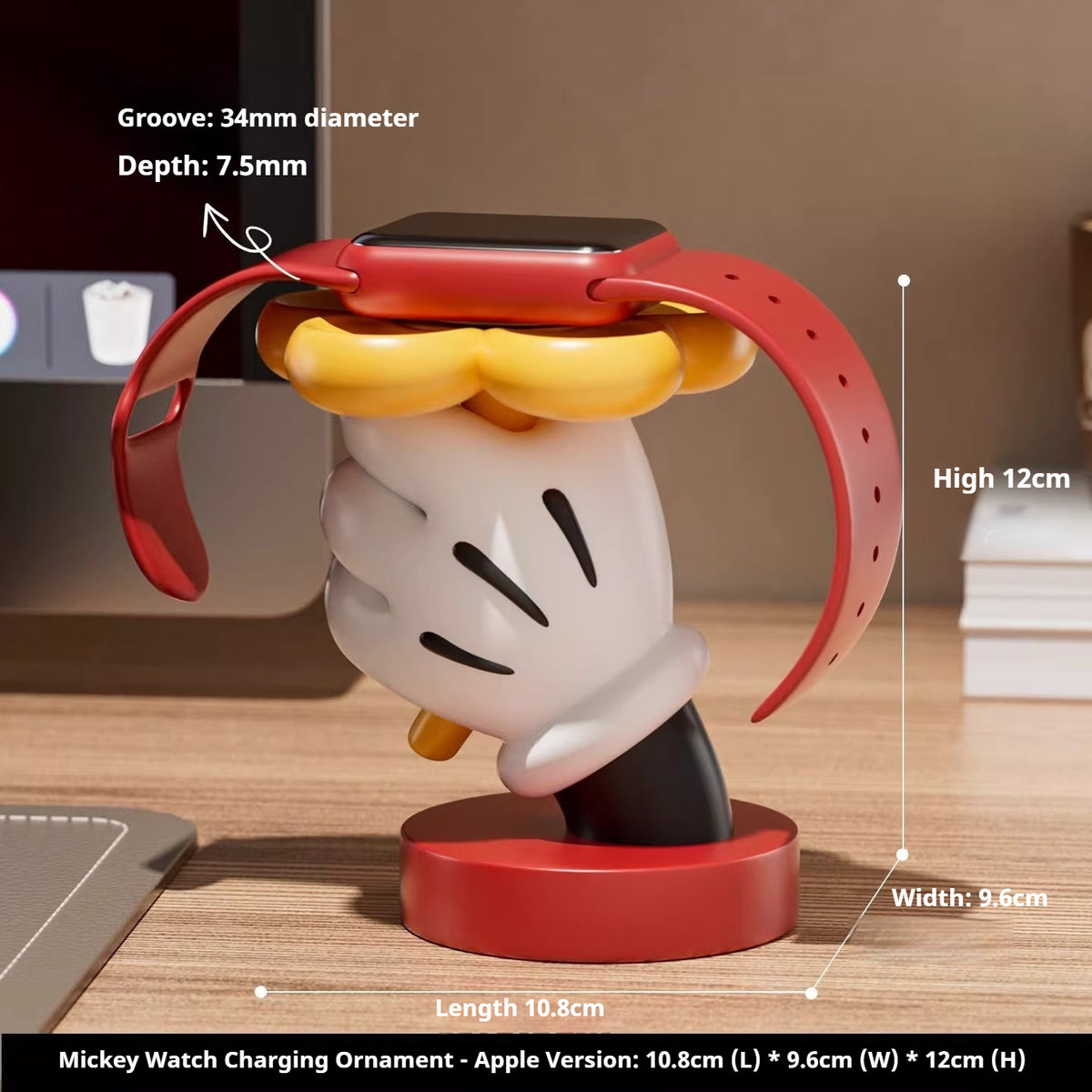 Mickey Hand Watch Charging Stand Ornament