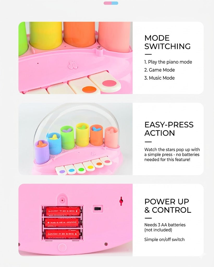 Interactive Pop-Up Musical Piano