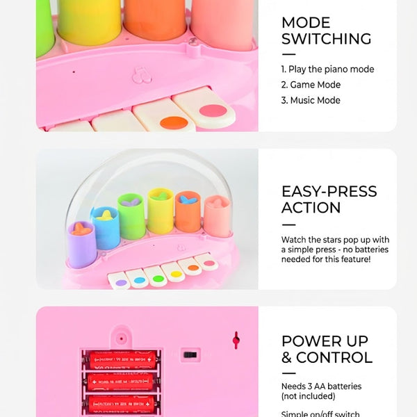 Interactive Pop-Up Musical Piano