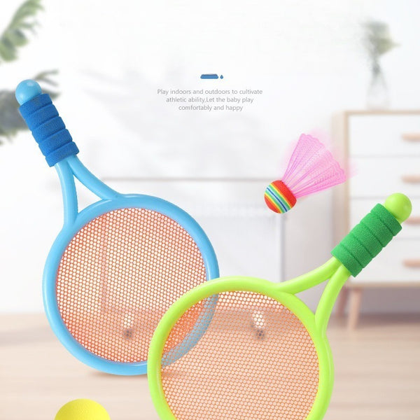 Kids Lightweight Tennis and Badminton Racket Set