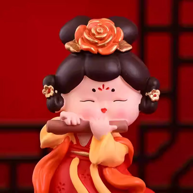 Tang Dynasty Lady Resin Tumbler Ornament