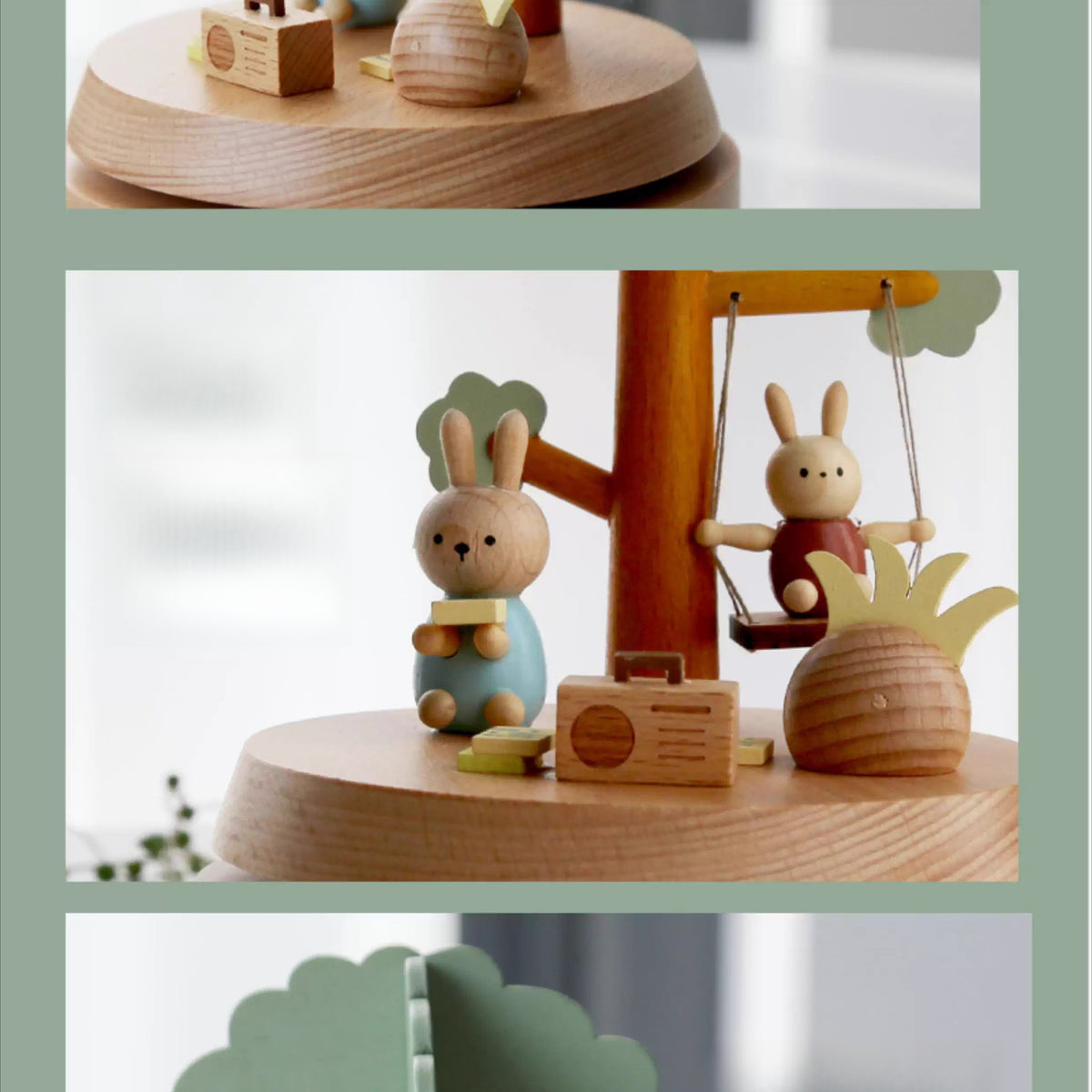 Mechanical Carousel Music Box