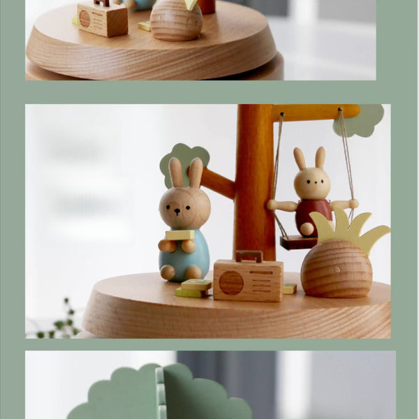 Mechanical Carousel Music Box