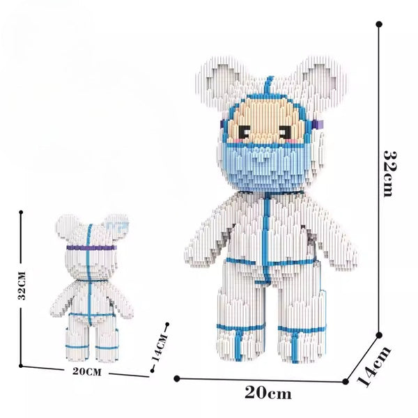 Large Bear Building Block Model (32cm)