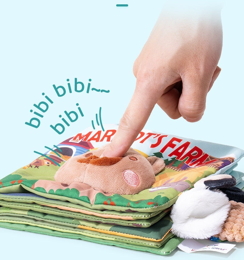 Marmot's Farm Soft Sensory Baby Book