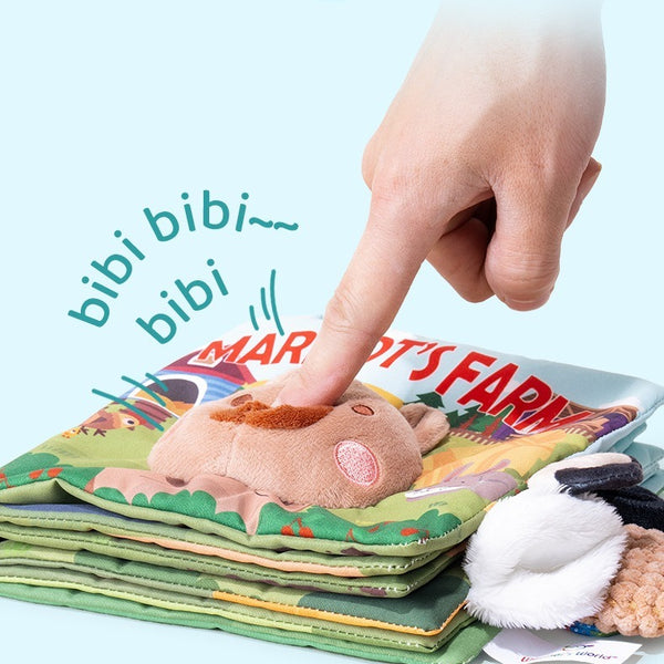 Marmot's Farm Soft Sensory Baby Book