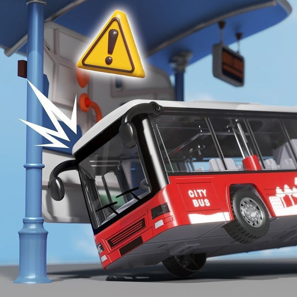 Double-Decker City Sightseeing Bus with Sound and Light