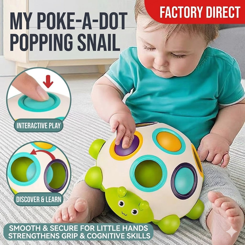 Sliding Turtle Sensory Activity Toy
