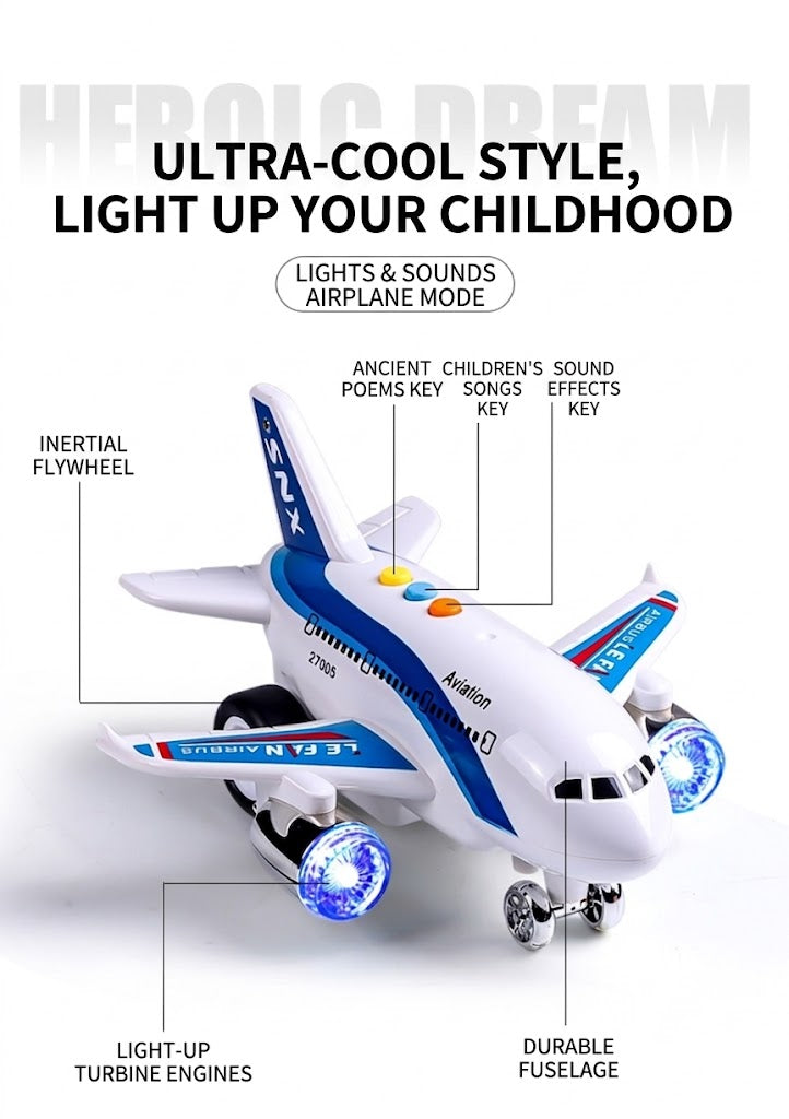 Sound and Light Inertia Vehicle