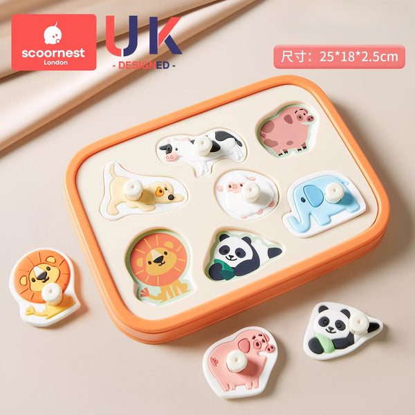 Soft Silicone Early Learning Puzzle