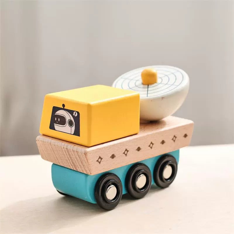 Wooden Space Discovery Activity Toys